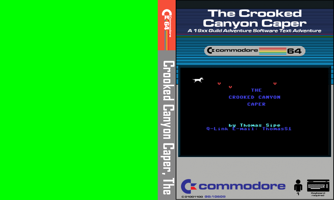 The Crooked Canyon Caper — box-texture (CUS)