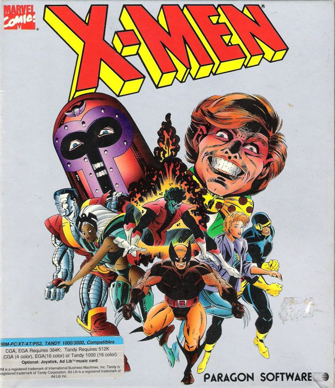 X-Men box art