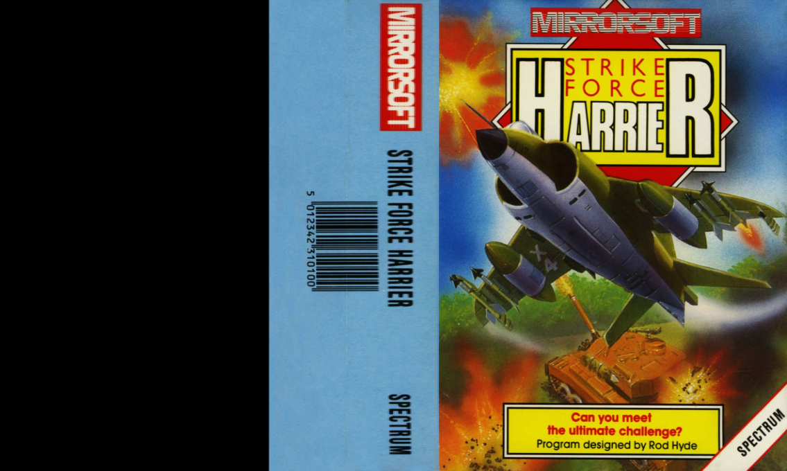 Strike Force Harrier — box-texture (EU)