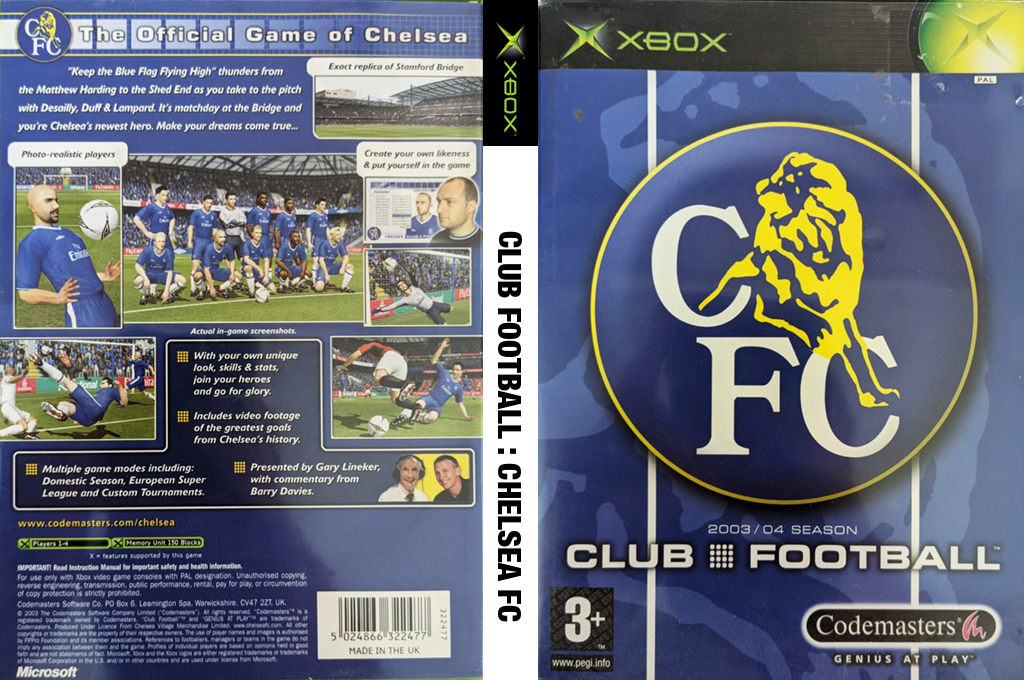 Club Football - Chelsea FC — box-texture (EU)