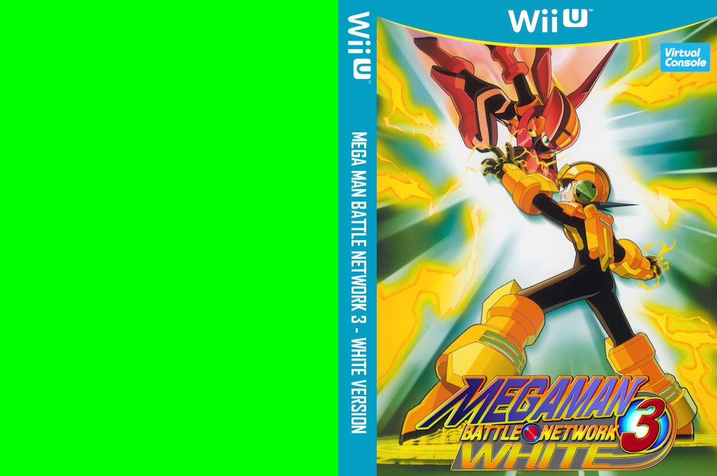 Mega Man Battle Network 3 - White Version — box-texture (CUS)