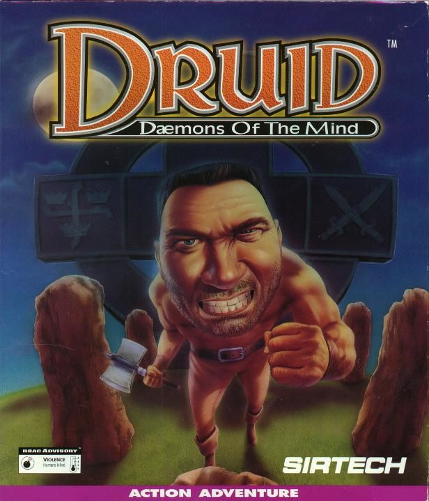 Druid - Daemons Of The Mind box art