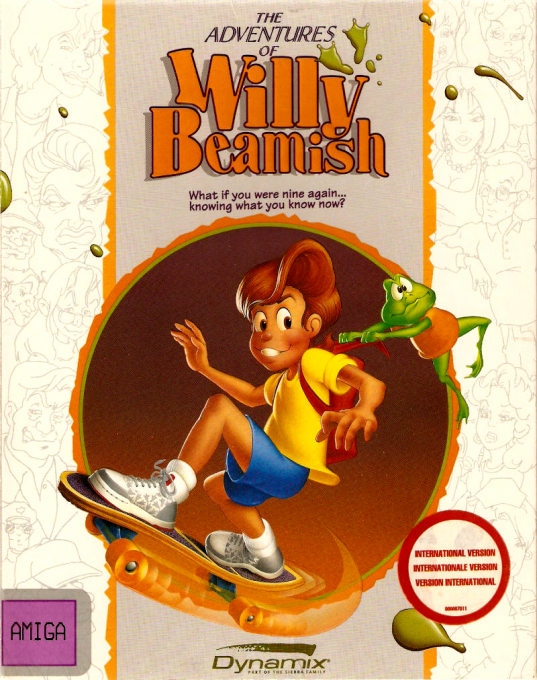 Adventures of Willy Beamish, The — box-2D (EU)