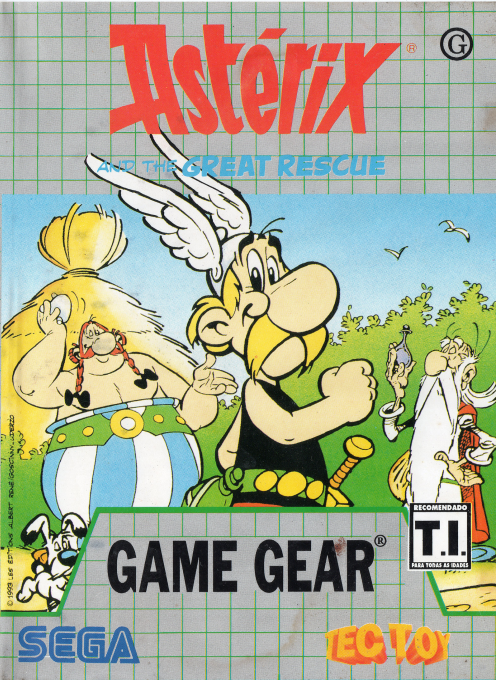 Astérix And The Great Rescue — box-2D (BR)