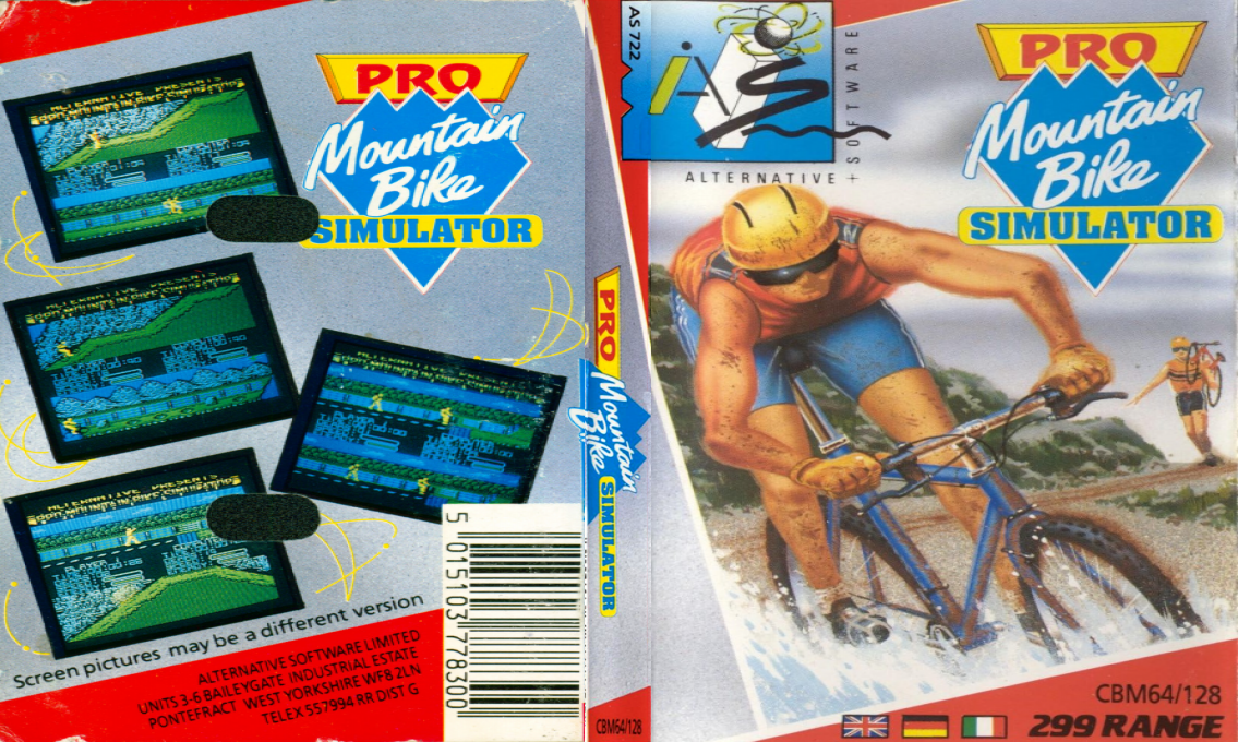 Pro Mountain Bike Simulator — box-texture (EU)