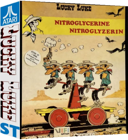Lucky Luke - Nitroglycérine — box-3D (EU)