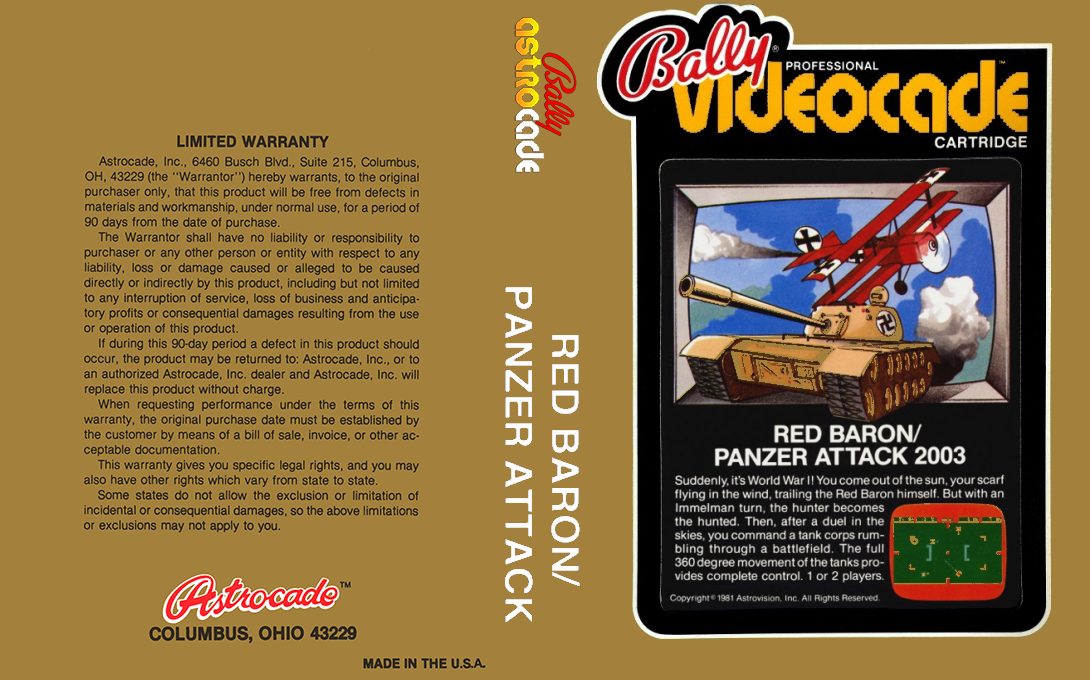 Red Baron + Panzer Attack — box-texture (WOR)
