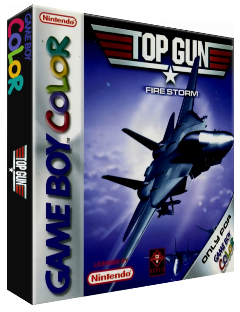 Top Gun : Fire Storm — box-3D (EU)