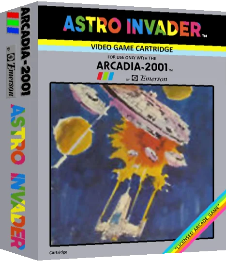 Astro Invader — box-3D (US)