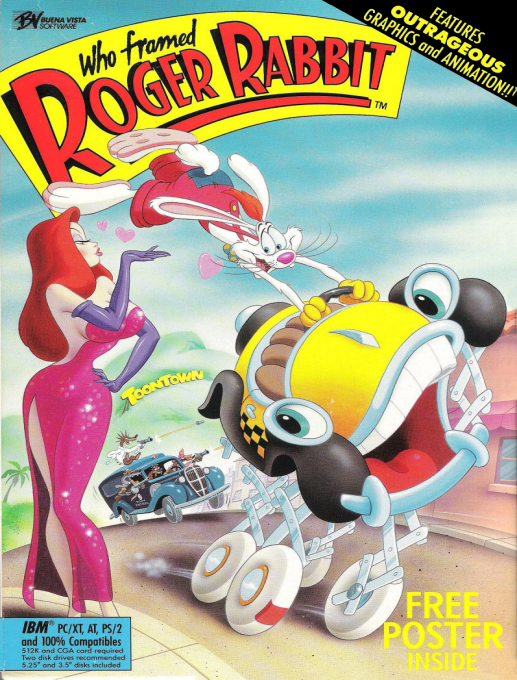 Who Framed Roger Rabbit box art