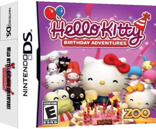 Hello Kitty - Birthday Adventures — box-3D (US)