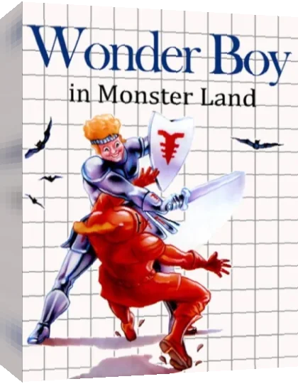 Wonder Boy Monster Land — box-3D (JP)