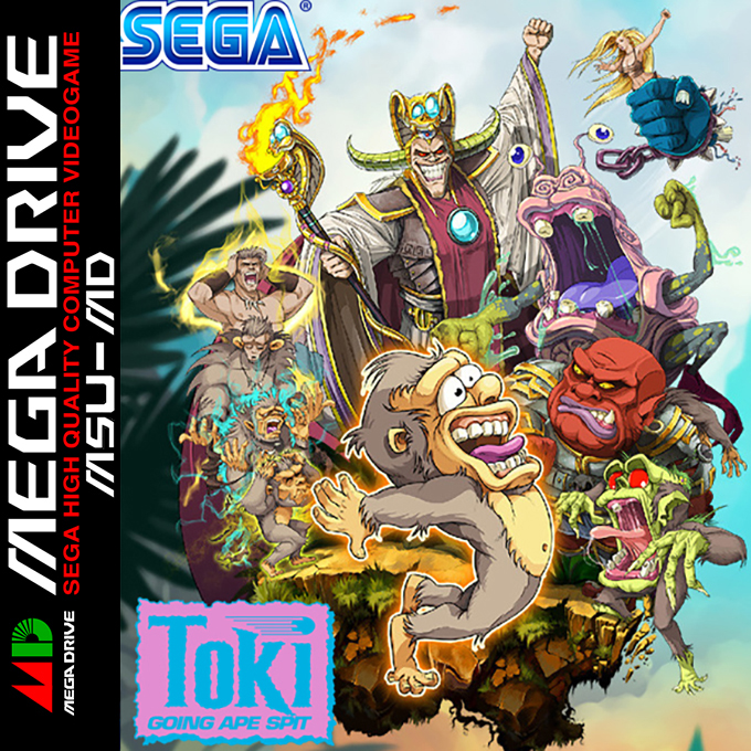 Toki : Going Ape Spit box art