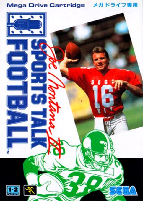 Joe Montana II Sports Talk Football — box-2D (JP)