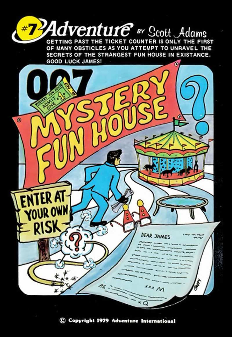 Mystery Fun House box art