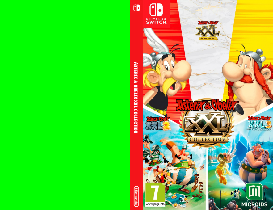 Asterix & Obelix XXL Collection — box-texture (EU)