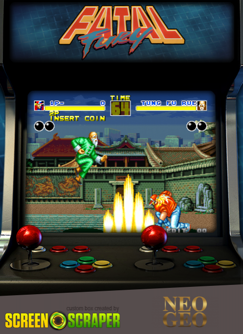 Fatal Fury : King of Fighters — box-2D (SS)