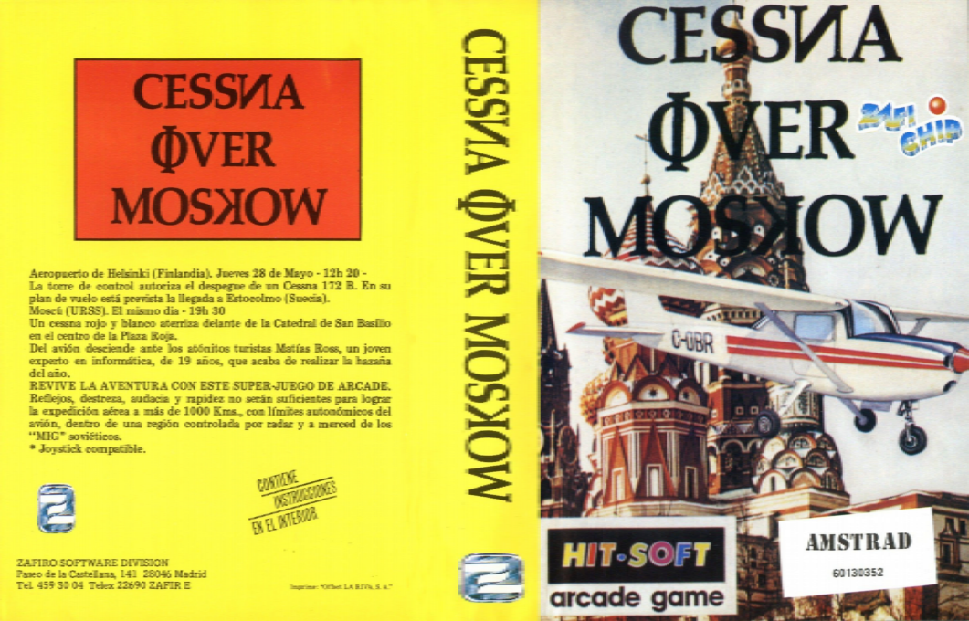 Cessna over Moskow — box-texture (EU)