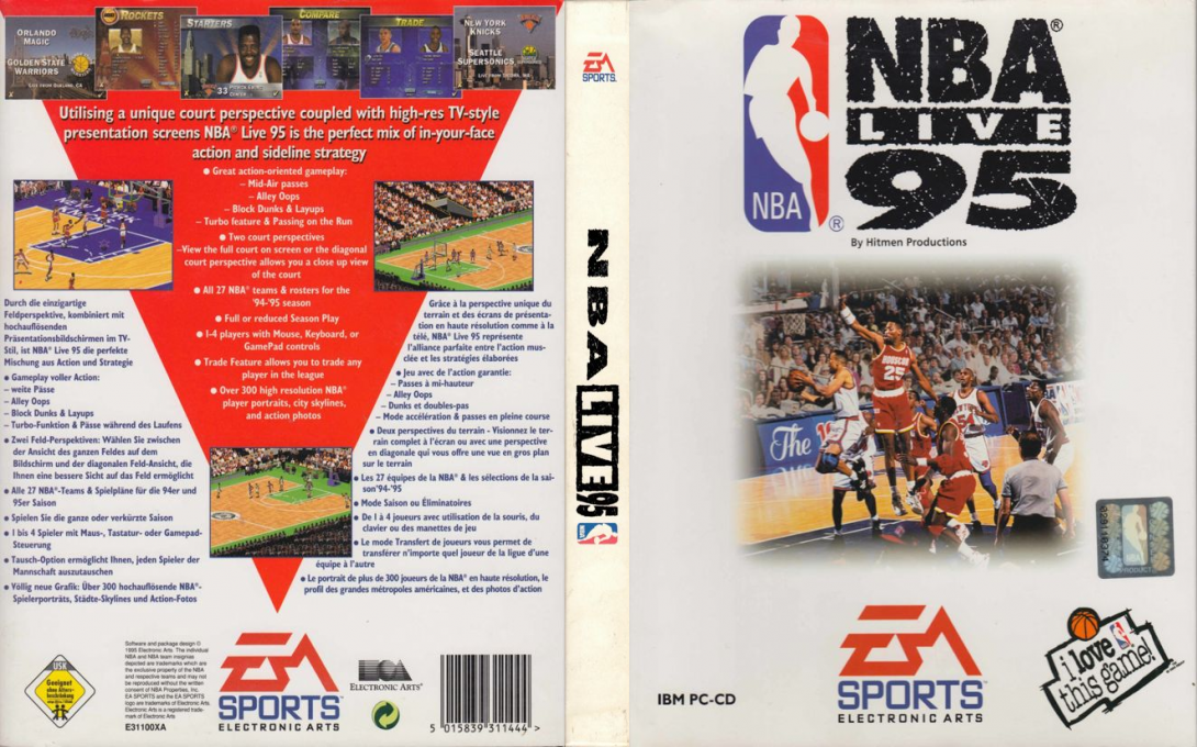 NBA Live 95 — box-texture (EU)