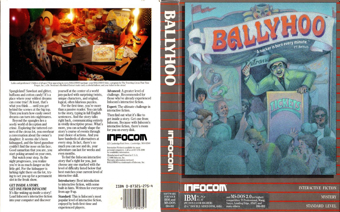 Ballyhoo — box-texture (US)