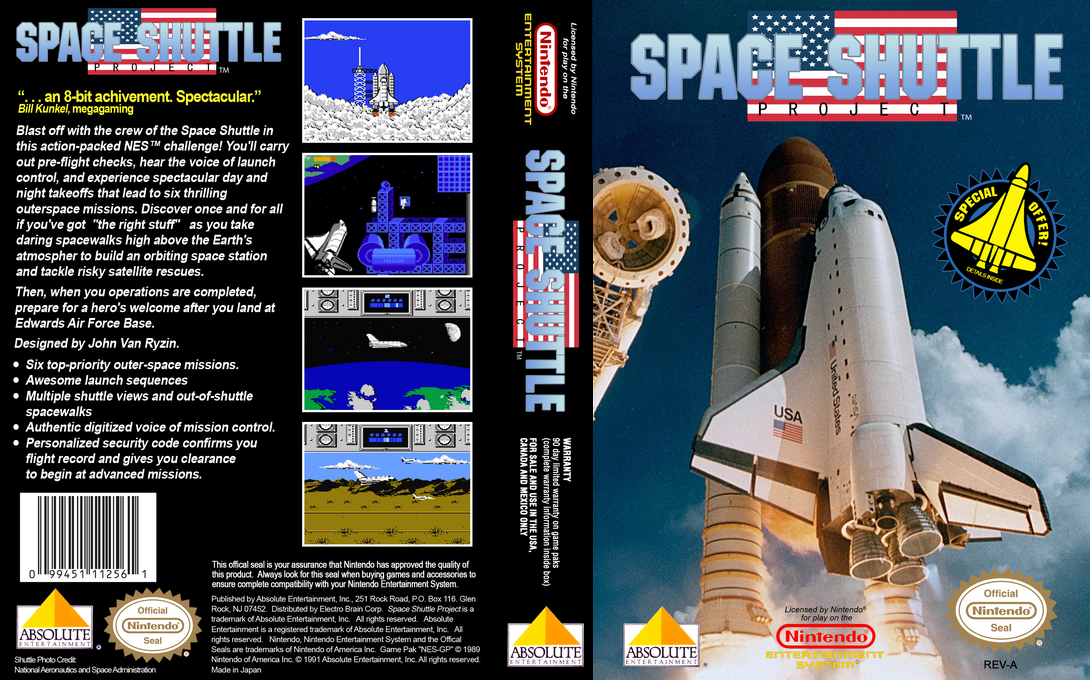 Space Shuttle Project — box-texture (US)