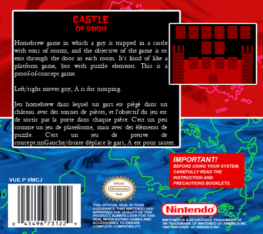 Castle Of Doom — box-2D-back (SS)