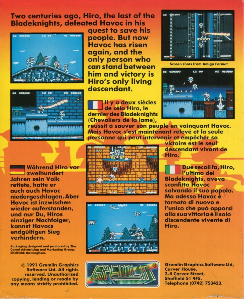 Switchblade 2 — box-2D-back (EU)