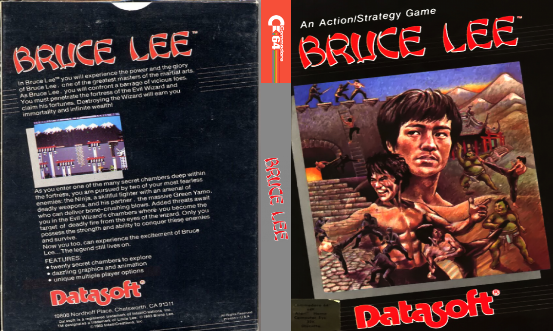 Bruce Lee — box-texture (US)