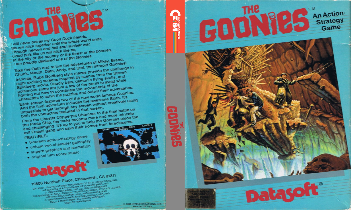 Goonies, The — box-texture (US)