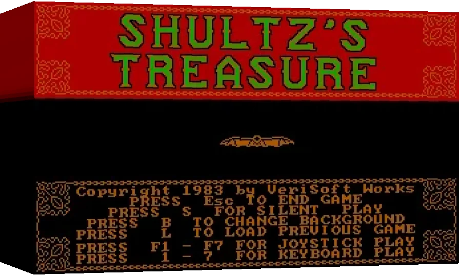 Shultz's Treasure — box-3D (WOR)
