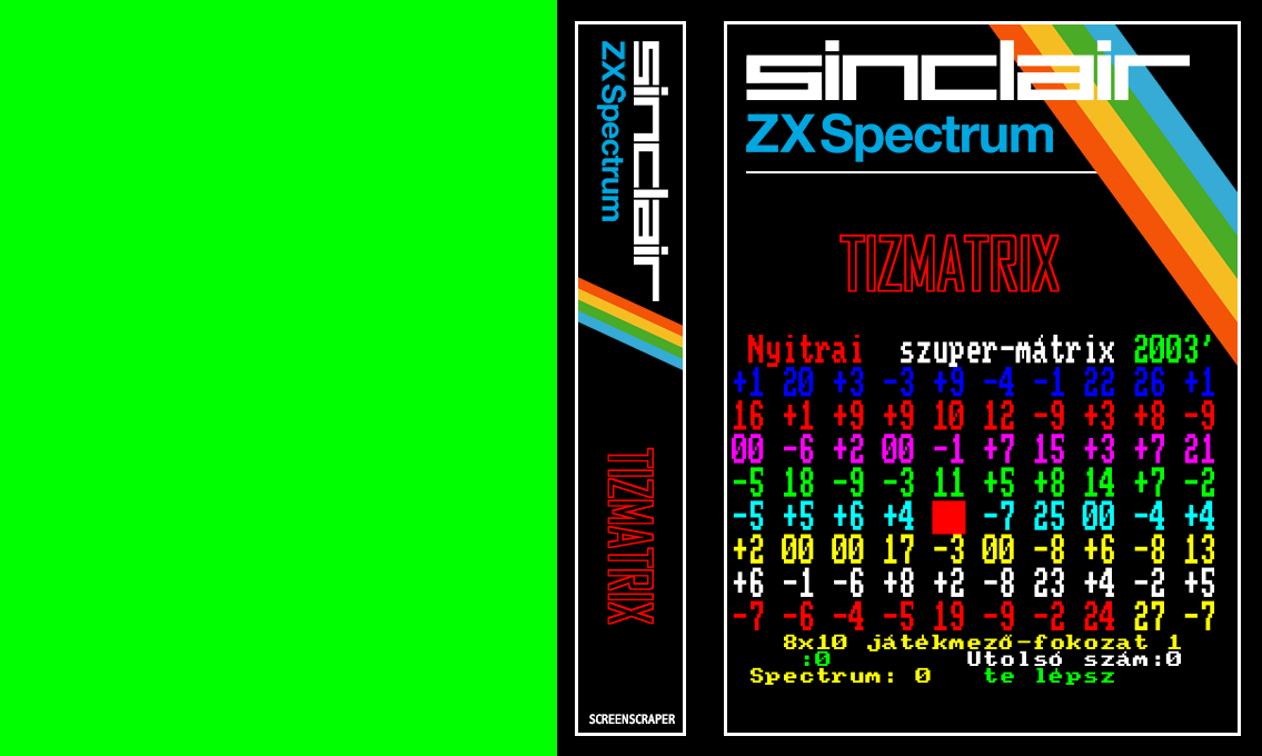 Tizmatrix — box-texture (SS)