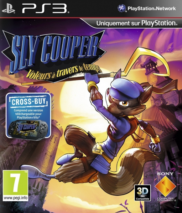 Sly Cooper - Thieves in Time — box-2D (FR)