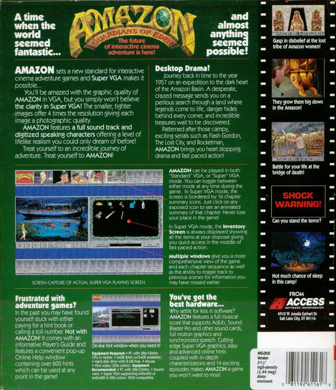 Amazon - Guardians Of Eden — box-2D-back (US)