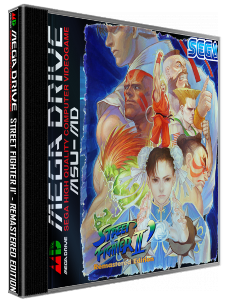 Street Fighter II' : Remastered Edition — box-3D (WOR)