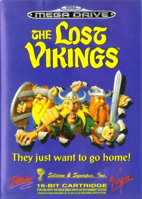 Lost Vikings, The — box-2D (EU)