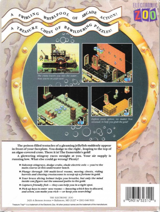 Treasure Trap — box-2D-back (EU)