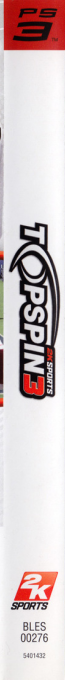 Top Spin 3 — box-2D-side (DE)