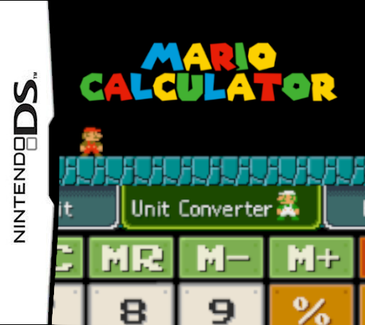 Mario Calculator box art