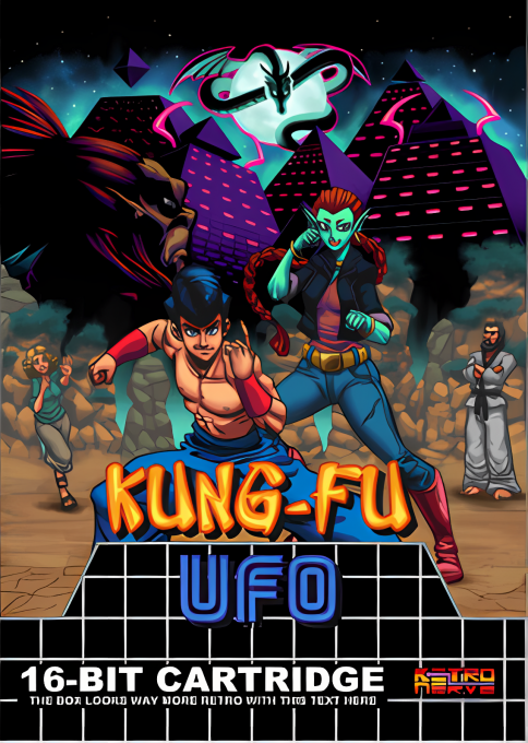 Kung-Fu UFO box art