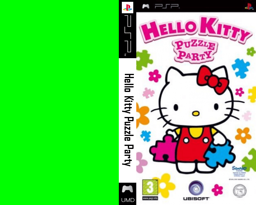 Hello Kitty - Puzzle Party — box-texture (EU)