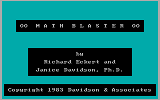 Math Blaster! — sstitle (US)