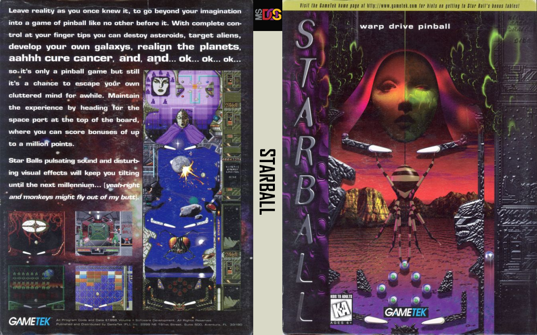Starball — box-texture (US)