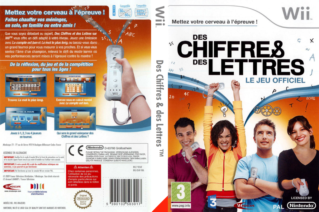 Des Chiffres & Des Lettres - Le Jeu Officiel — box-texture (FR)