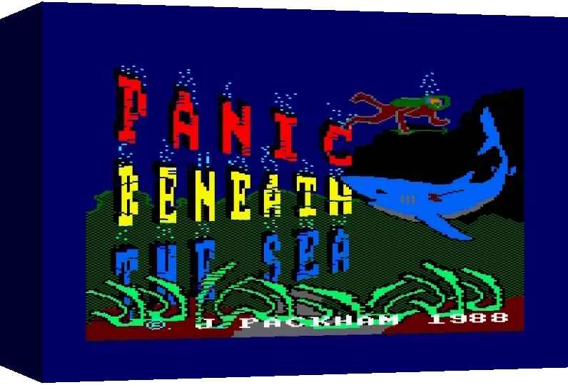 Panic Beneath The Sea — box-3D (WOR)