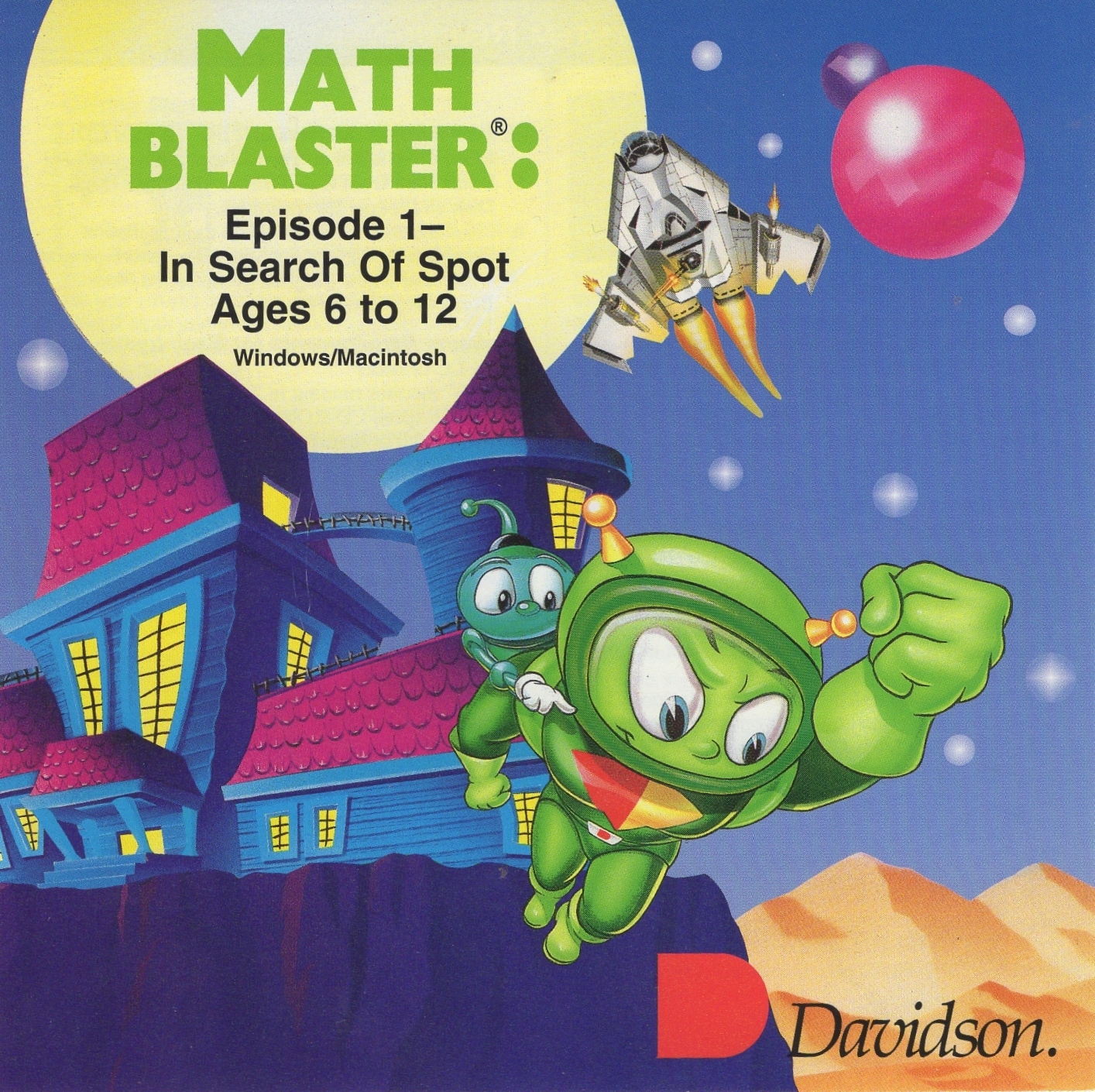 Math Blaster Episode 1: In Search of Spot box art