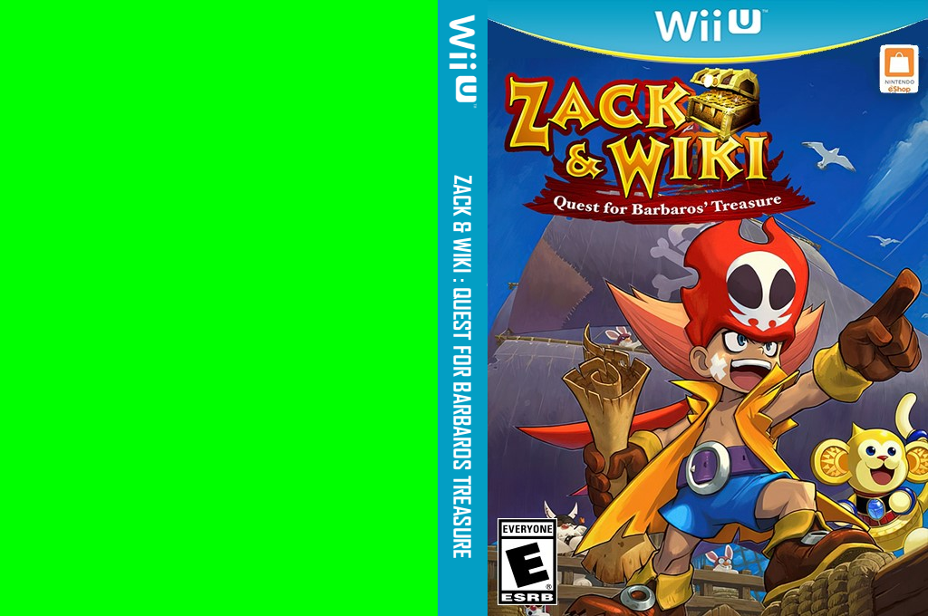 Zack & Wiki - Quest for Barbaros' Treasure — box-texture (US)