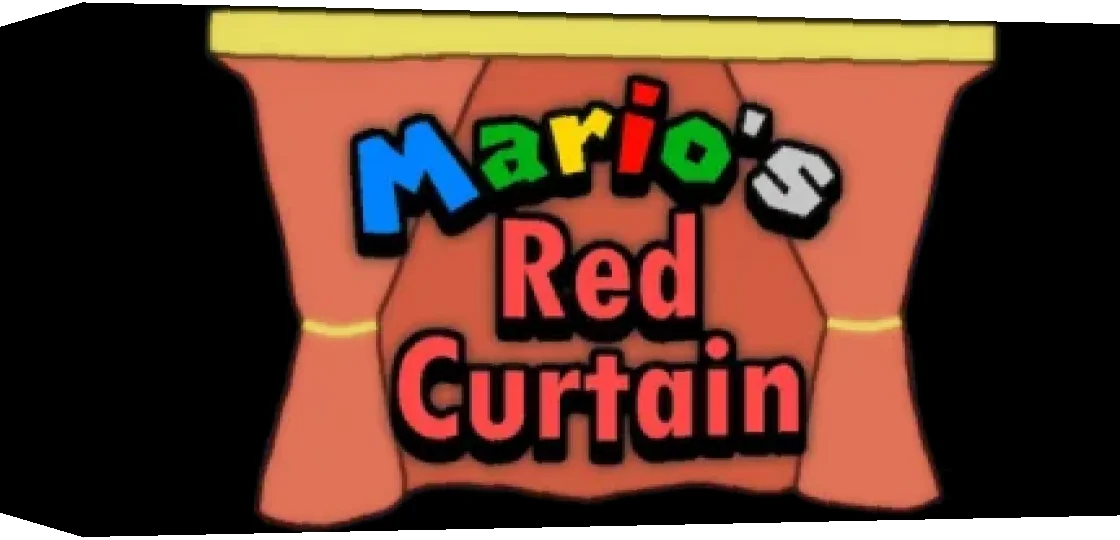 Mario's Red Curtain — box-3D (WOR)