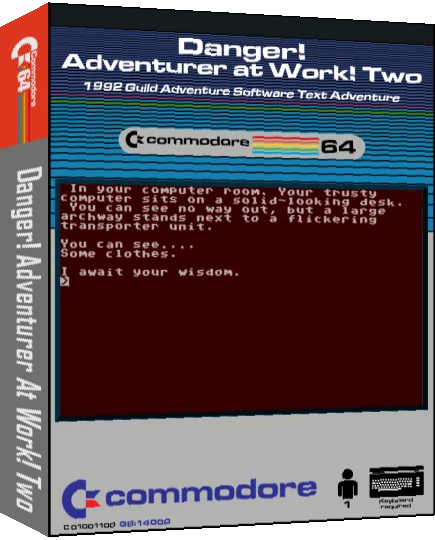 Danger! Adventurer at Work! Two — box-3D (CUS)