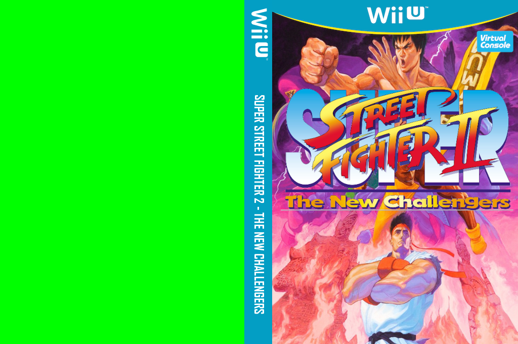 Super Street Fighter 2 - The New Challengers — box-texture (CUS)