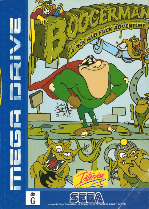 Boogerman - A Pick And Flick Adventure — box-2D (AU)